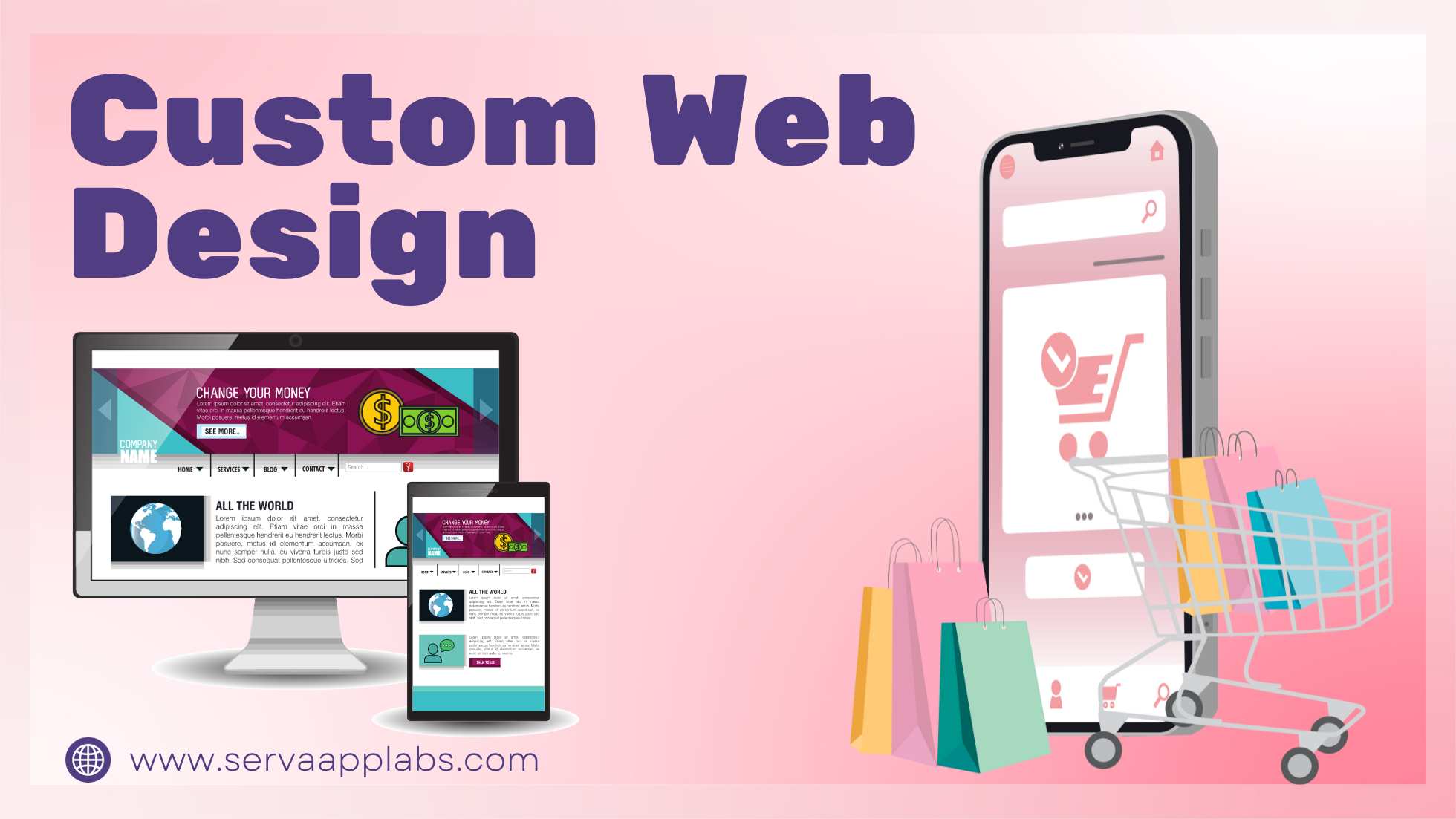 Why Custom Web Design is better than Using Templates?